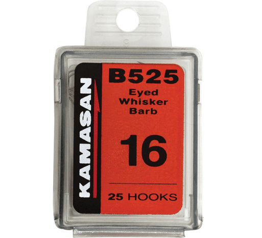 KAMASAN B525 (Whisker Barbed - Eyed) (Boxes of 25)