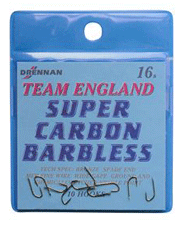 DRENNAN TEAM ENGLAND SUPER CARBON BARBLESS (Spade End - Barbless)