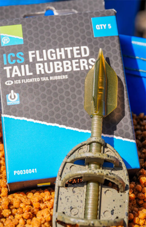 PRESTON INNOVATIONS ICS FLIGHTED TAIL RUBBERS