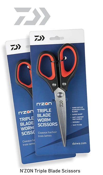 DAIWA N'ZON TRIPLE BLADE WORM SCSSORS