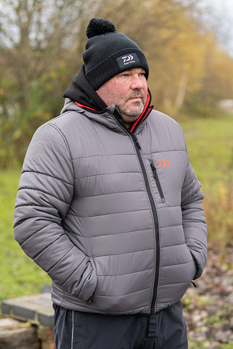 DAIWA GREY RIBBED JACKET