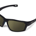 PRESTON INNOVATIONS ABSOLUTE WRAP SUNGLASSES - AMBER BROWN