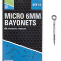 PRESTON INNOVATIONS MICRO 6mm BAYONETS