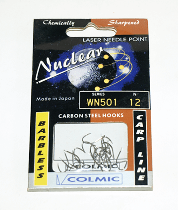 COLMIC WN501 HOOKS (Barbless - Spade End)