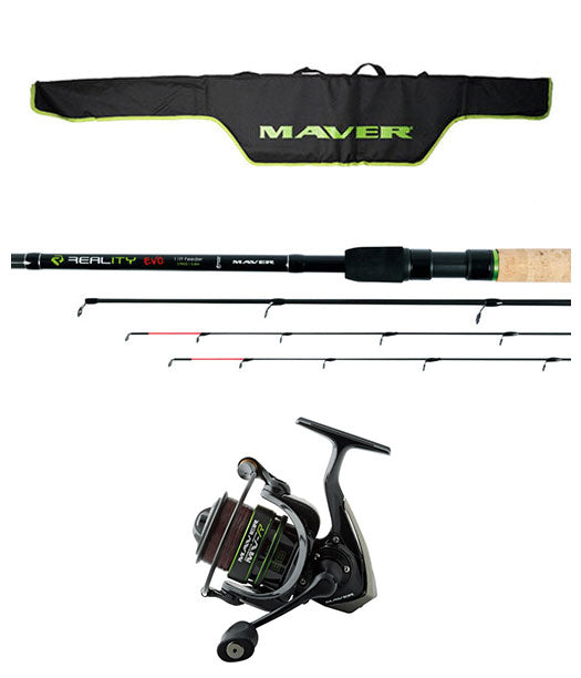 MAVER REALITY EVO FEEDER ROD & REEL COMBO - SPECIAL OFFER ONLY £90.00