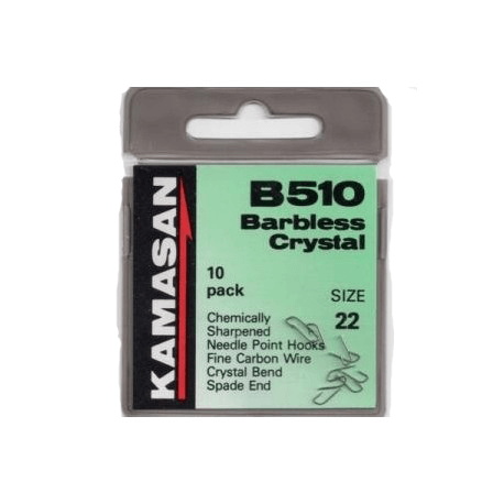 KAMASAN B510 (Barbless - Spade End) (Packs of 10)