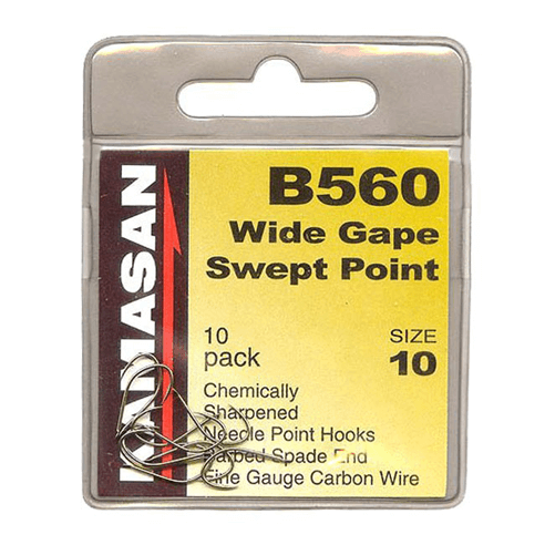 KAMASAN B560 (Micro Barbed - Spade End) (Packs of 10)