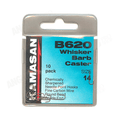 KAMASAN B620 (Barbed - Spade End) (Packs of 10) - REDUCED TO CLEAR - ONLY £1.00