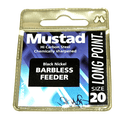MUSTAD BARBLESS FEEDER (Barbless - Spade End)