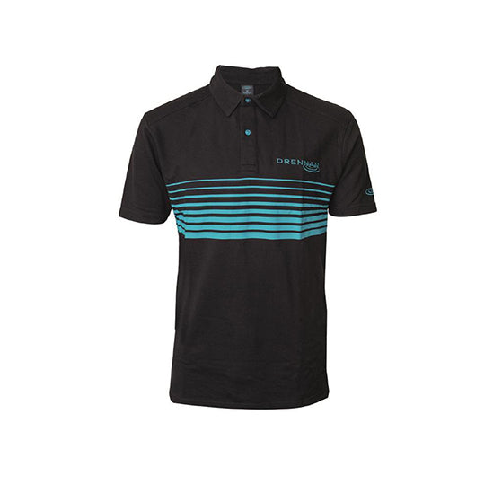 DRENNAN BLACK LINES POLO SHIRT