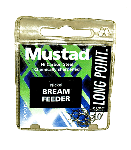 MUSTAD BREAM FEEDER (Micro Barbed - Spade End)