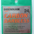 DRENNAN CARBON BARBLESS (Spade End) - REDUCED TO SILLY PRICES