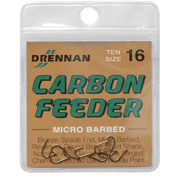DRENNAN CARBON FEEDER (Micro Barbed - Spade End)