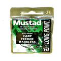 MUSTAD CARP FEEDER BARBLESS (Barbless - Spade End)