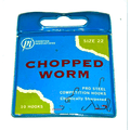 PRESTON INNOVATIONS PRO CHOPPED WORM - BARBED - (SPADE END)