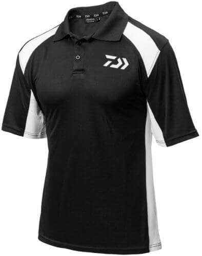 DAIWA BLACK & WHITE POLO SHIRT