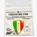 MILO EYED BIG FISH HOOKS (Micro Barbed - Eyed)