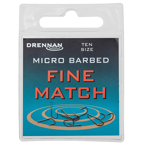DRENNAN FINE MATCH (Micro Barbed - Spade End)
