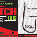 MAVER MT1 HOOKS  (Barbless - Spade End)