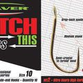 MAVER MT2 HOOKS  (Barbless - Spade End)