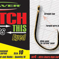 MAVER MT4 HOOKS (Barbless-Eyed)