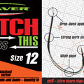 MAVER MT6 HOOKS (Barbless - Spade End)