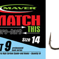 MAVER MT9 HOOKS (Micro Barbed - Spade End - Wide Gape)