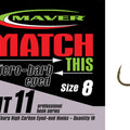 MAVER MT11 HOOKS (Micro Barbed - Eyed)