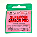 MAVER GUNSMOKE CARBON PRO HOOKS (Micro Barbed - Spade End)