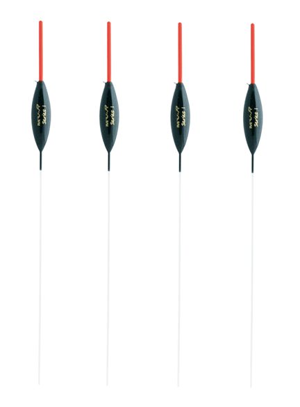 This is the picture of the MAVER MV-R SERIES 1 pole float range.  A classic body shape featuring a 0.8mm white fibreglass stem and 1.7mm hollow bristle. An all round pattern for fishing baits on the bottom.    AVAILABLE IN 4 SIZES