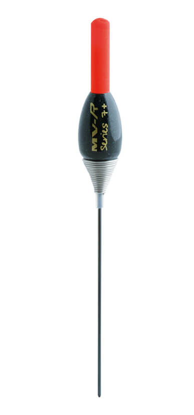 This is the picture of the MAVER MV-R SERIES 7 PLUS pole float.  As with the previous MVR Series 7 pole float, the Series 7 Plus has been designed primarily for mugging carp in the upper layers of the water.  The new Series 7 Plus offers the same in-line pattern incorporating a flexible 0.8mm nitinol wire stem, but a thicker 4mm bristle to help suspend larger hookbaits such as 8mm pellet, meat, etc.  Available in 0.3g only.