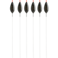 This is the picture of the MAVER SIGNATURE SERIES 3 Pole float range.  A classic shaped all round float for small baits. Perfect for fishing still and flowing water. Incorporating a fibre tip that has the correct balance between sensitivity and visibility. These are available in 6 sizes