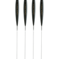 This is the picture of the MAVER SIGNATURE SERIES 4 Pole float range.  Classic long slender body shape primarily used for long lining on moving water with hemp and other small baits. Complete with a stainless steel stem to aid stability and helps to keep the rig following the natural course of the river.    AVAILABLE IN 4 SIZES