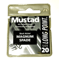 MUSTAD MAGNUM SPADE HOOKS (Barbed - Spade End)