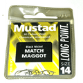 MUSTAD MATCH MAGGOT HOOKS (Micro Barbed - Spade End)