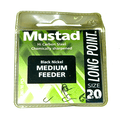 MUSTAD MEDIUM FEEDER HOOKS (Micro Barbed - Spade End)