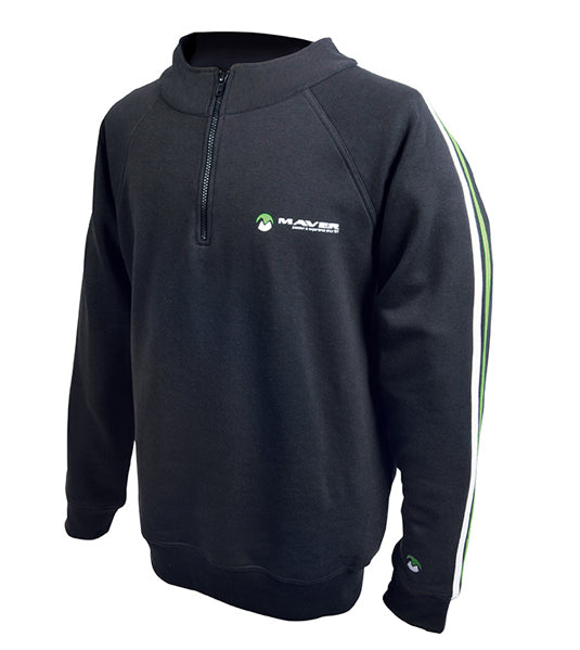 MAVER ZIP NECKED SWEATER