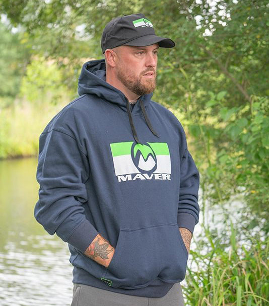 MAVER EMBLEM HOODIE (Navy)