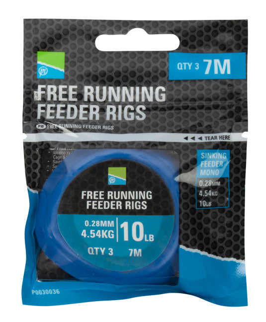 PRESTON INNOVATIONS FREE RUNNING FEEDER RIGS