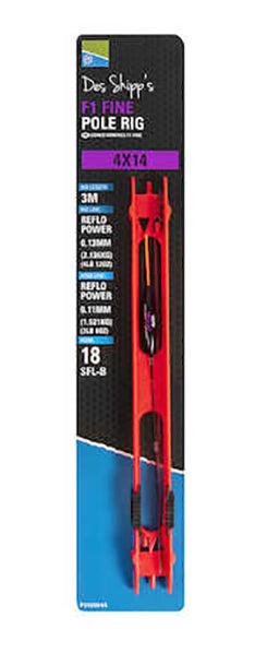 PRESTON INNOVATIONS F1 FINE POLE RIGS