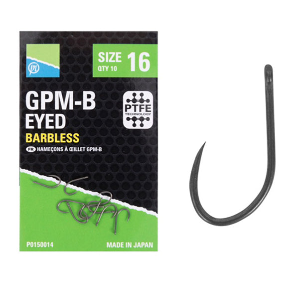 PRESTON INNOVATIONS GPM-B (Eyed-Barbless)