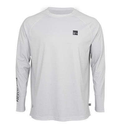 PRESTON INNOVATIONS GREY PERFORMANCE SUN SHIRT UPF-40 - REDUCED TO CLEAR