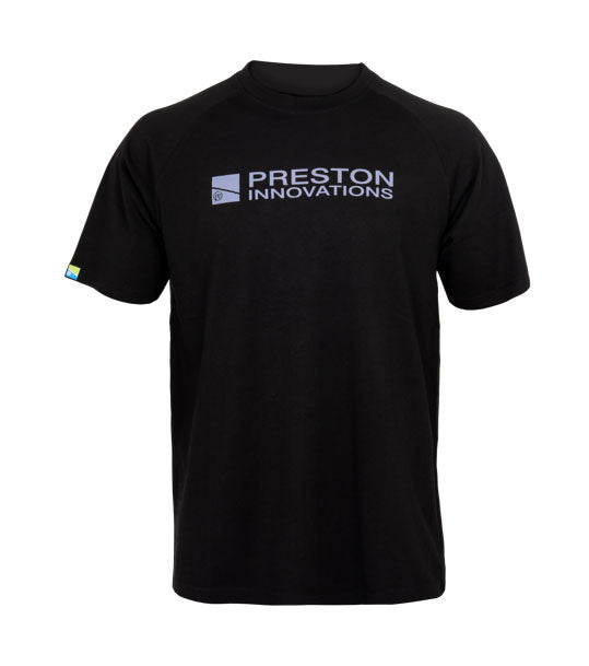 PRESTON INNOVATIONS BLACK RAGLAN T-SHIRTS - REDUCED TO CLEAR