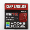 PRESTON INNOVATIONS CARP BARBLESS (Hooks To Nylon)