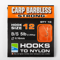 PRESTON INNOVATIONS CARP BARBLESS STRONG (Hooks To Nylon)