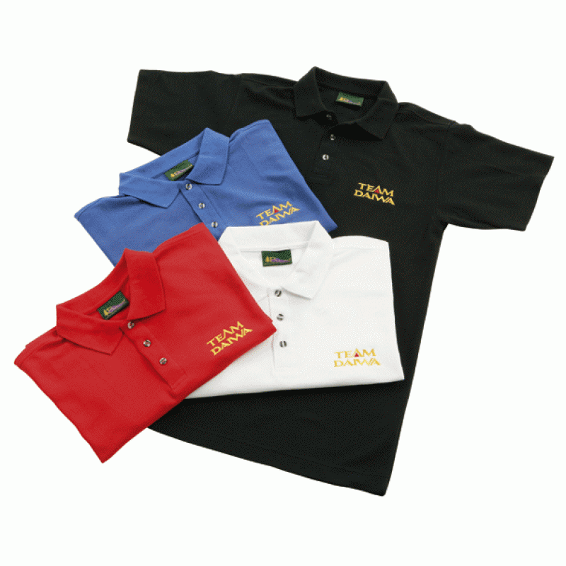 DAIWA TEAM DAIWA POLO SHIRT (RED) - REDUCED TO CLEAR