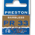 PRESTON INNOVATIONS PR 33 -  BARBLESS SPADE-END