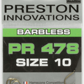 PRESTON INNOVATIONS PR 478 HOOKS (Barbless - Spade End)
