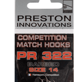 PRESTON INNOVATIONS PR 322 HOOKS (Micro Barbed - Spade End)