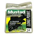 MUSTAD STILLWATER POWER CARP (Barbless - Spade End)